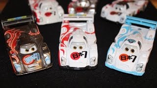 Mattel Disney Cars All Shu Todoroki Variations (Ice, Carnival, Neon, Silver, WGP) Die-cast