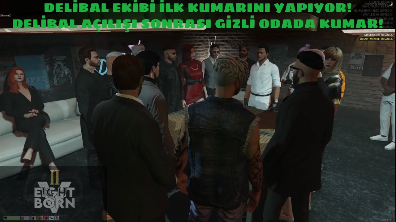 DELİBAL EKİBİ İLK KUMARINI YAPIYOR! | DELİBAL AÇILIŞI SONRASI GİZLİ ODADA KUMAR! | EİGHTBORNV