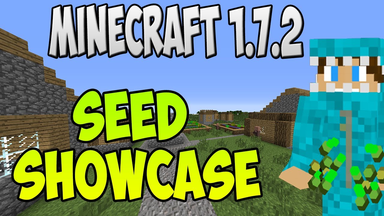 Minecraft 1.7.9 Seed! NPC Village at spawn!