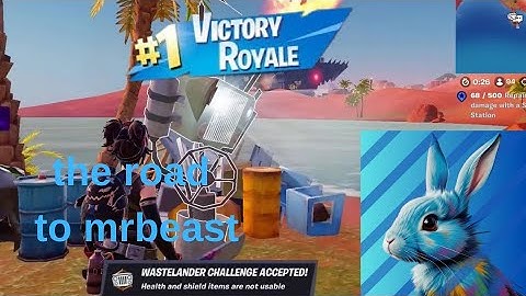 getting a win with the waste land challange  - the road to mrbeast