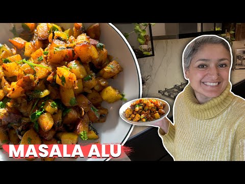 The best MASALA ALOO - a delicious vegan potato sabzi ready in minutes!