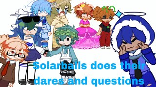 Solarballs does their dares and questions | pt.1 |