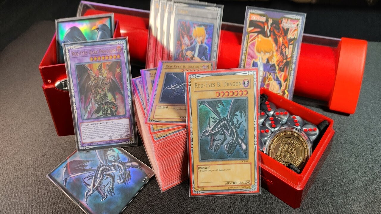 Yugioh [ASMR] Red Eyes Black Dragon | Deck Profile, Combo, Tutorial