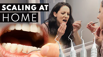 Can I scale my own teeth?