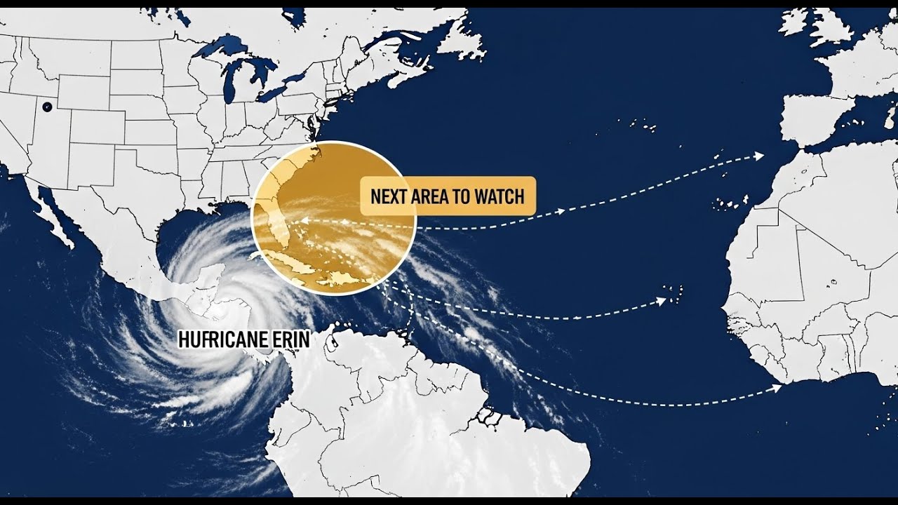 Next Area To Watch For Tropical Development Behind Hurricane Erin In ...