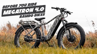 Megatron 4.0 BEFORE YOU RIDE | Rambo Bikes