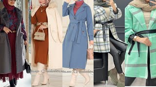 موضةخريف 2023/2024🌟ألبسةنسائيةالمحجبات شتوية أنيقة ومختلفةmodest clothing/hijab style/modest fashion