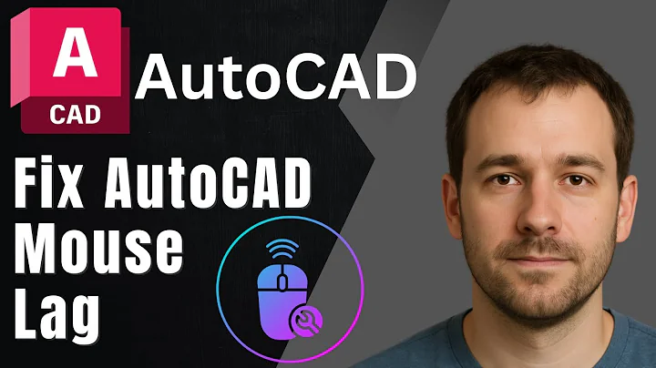 AutoCAD: Fix Mouse Lag, Slowness & Jerky Movement While Drawing (2025 Lag Fix Guide)