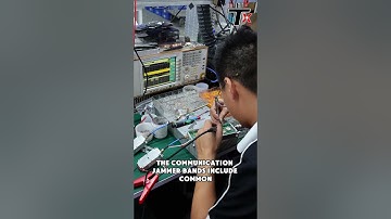 The UAV jammer module has multi-band full-area coverage capabilities #signal #drone#dji #factory