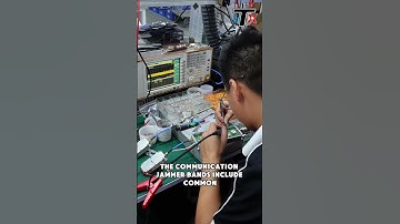 The UAV jammer module has multi-band full-area coverage capabilities #signal #drone#dji #factory