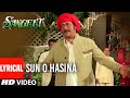 Sun O Haseena Kajal Wali Lyrical Video Song | Sangeet | Jackie Shroff, Madhuri Dixit