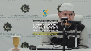 Kapal Tetap Tenggelam Meski Sudah Sesuai Prosedur - Ust Dr. Erwandi Tarmizi, MA