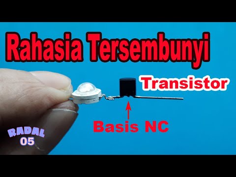 Inilah Rahasia Tersembunyi Transistor yang jarang orang tau ┃transistor NPN