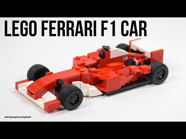 LEGO Ferrari F2004 F1 Car Speed Champions MOC 