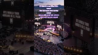 Wake up…BTS magic begins 💜#bts#arirang #army#Sun Bowl Stadium#El Paso
