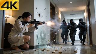 Download Lagu 【4K】2026 Action Movie: Terrorists Raided the Resort, But A Lady Commando Was on Vacation Inside! MP3