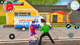 Superhero Drive An Ambulance Truck - Battle With Police Patrols #3 - Android Gameplay screenshot 5