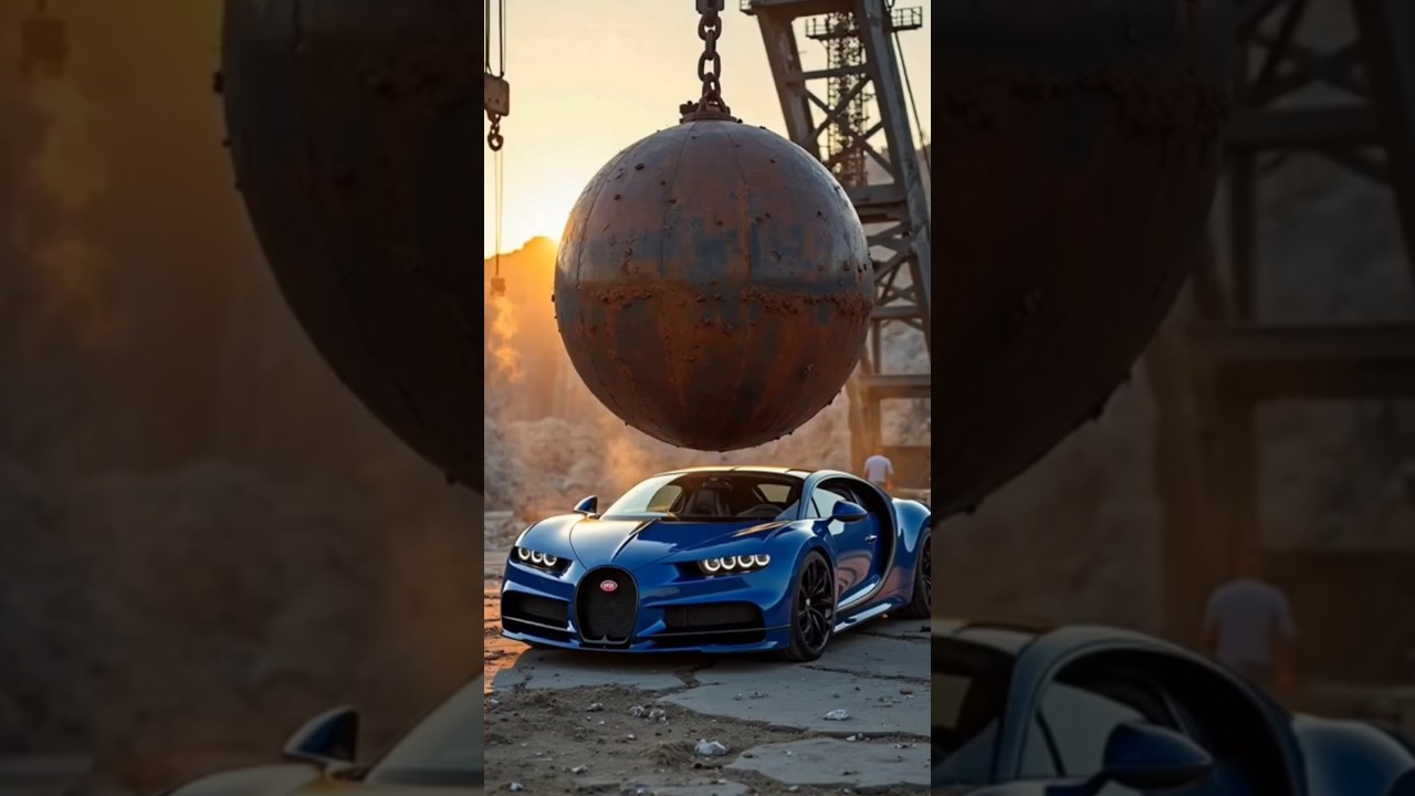 Metal Ball Destroy Car 