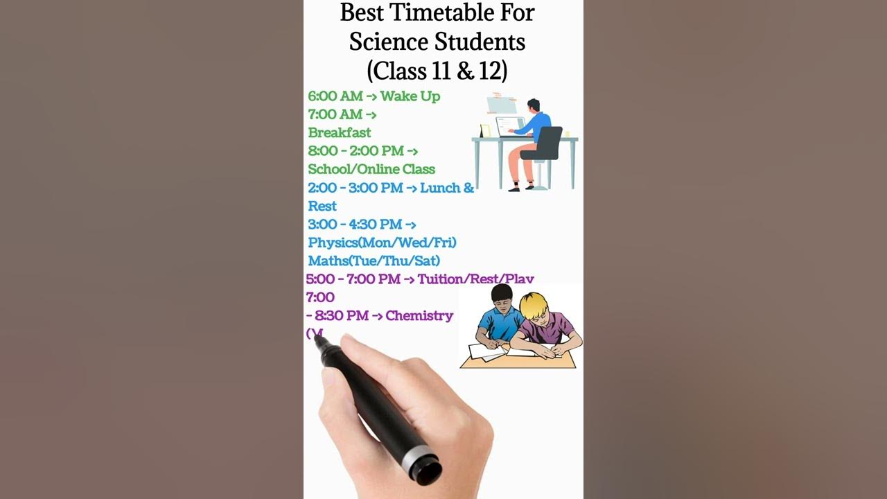pcm-pcb-pcmb-timetable-for-class-11-12-science-students-best