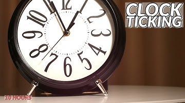 Relaxation CLOCK ticking SOUND 10 hours