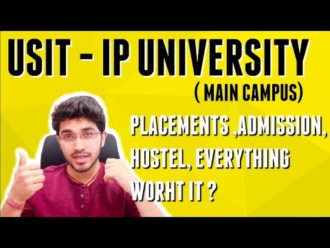 Usit Ip University Placement Admission Everything Youtube