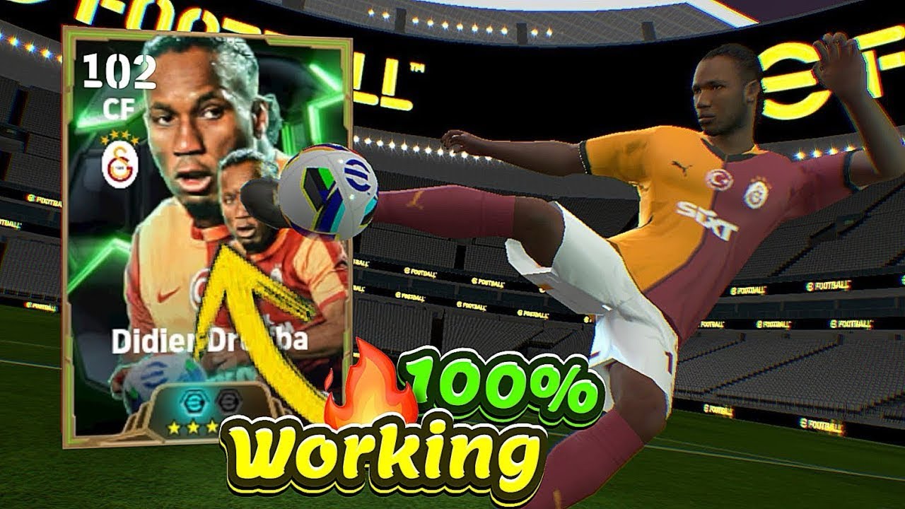 Trick To Get 102 Rated Epic Didier Drogba In  eFootball2025 Mobile🔥🔥100% Working