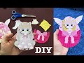 Cozy Paper Dollhouse Tutorial 🏡✨ | Cute White Cat Doll &amp; Outfits #gamebook