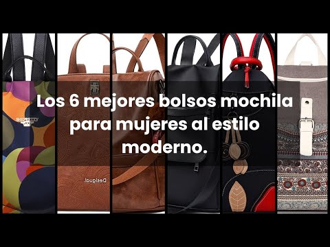 🎬 Video relacionado con mochilas originales para mujer