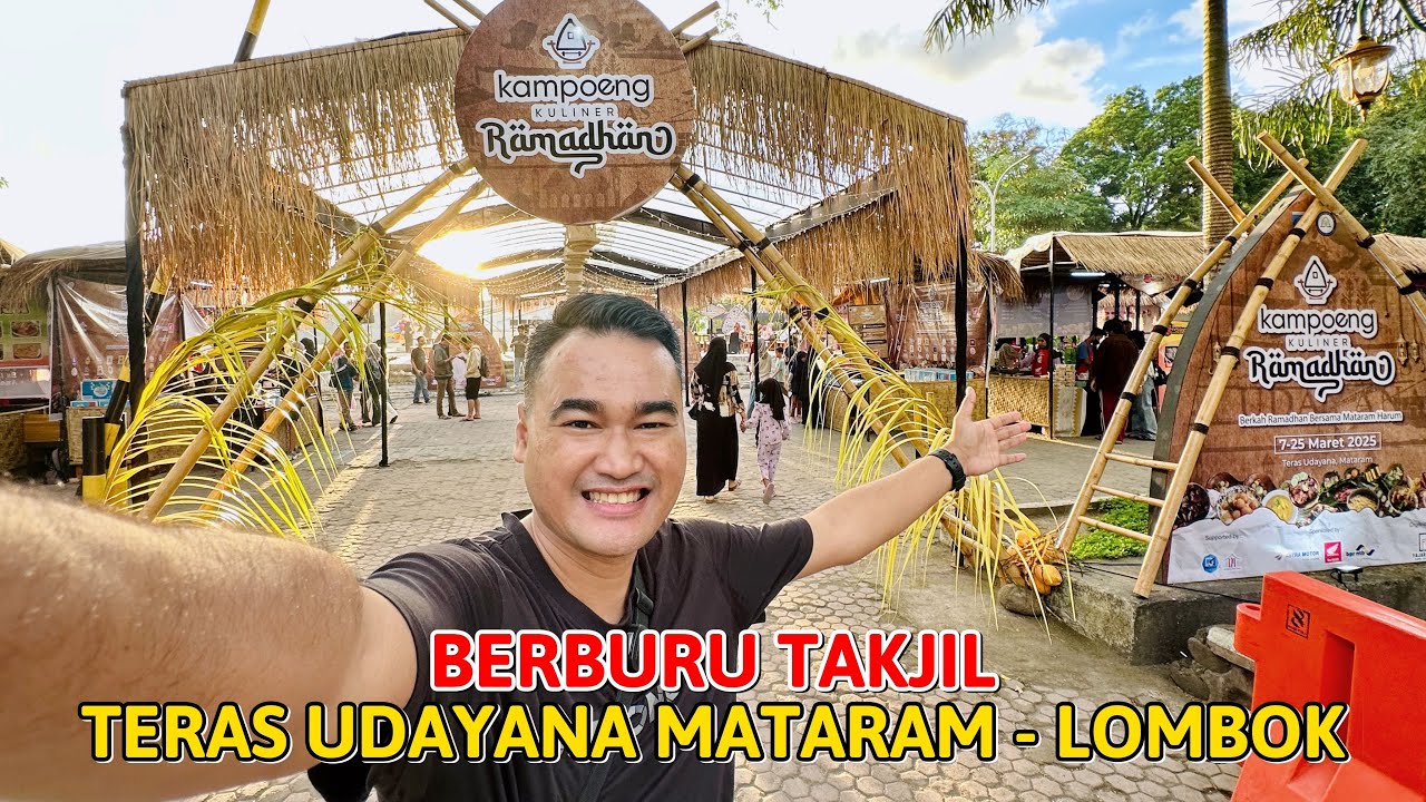 KAMPUNG KULINER RAMADHAN DI TERAS UDAYANA MATARAM - LOMBOK