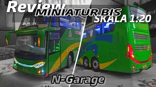 MINIATUR BIS JETBUS 3 UHD Gunung Harta SUPER DETAIL , Sein nya ngalir !!! [ REVIEW ]