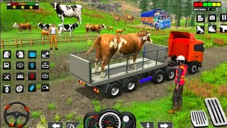 Farm Animal Truck Transport Simulator - Real  Transporter Truck Driving - Android GamePlay screenshot 4