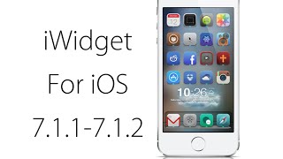 iWidgets Cydia Tweak For iOS 7.1.1 - 8.1
