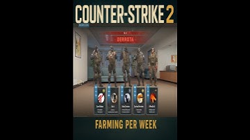 CS2 Case Drop Weekly # 11| Farming 5 Accounts  #cs2 #drop Counter- #cs2  #shorts #shortvideo
