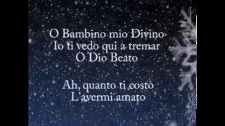 Tu scendi dalle stelle / Lyrics