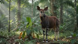 Okapi : The elusive forest beauty with zebra-like stripes and a giraffe’s heritage