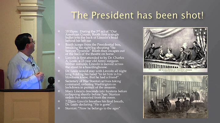 PHCC - "The Lincoln Assassination: 150 Years Later...