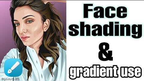 face shading in infinite design apk (gradient uses) //gautam.arts