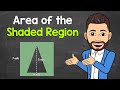 How to Find the Area of the Shaded Region | Triangle in a Square | Math with Mr. J