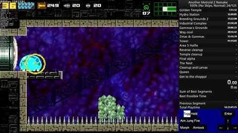 AM2R TAS - Metroid zip