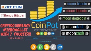 How to use a CoinPot Wallet with 7 FREE FAUCETS!!! screenshot 4