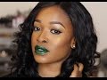 Green with Christmas Cheer! Poised by Suliat shares a Makeup Tutorial for Festive Green Lips | Watch