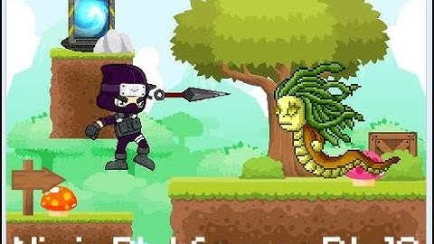 Scratch Tutorial | Ninja Platformer | Part 10 | How to make a platformer game in scratch