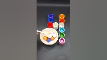 Perfectly Arranging Colored Paper Clips – So Calming! 📎🎨