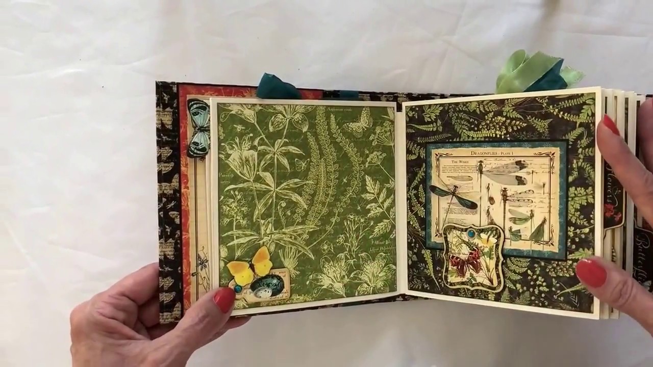 Graphic 45 Nature Sketchbook Mini Album