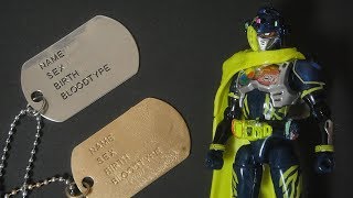 仮面ライダーエグゼイド 仮面ライダースナイプ 花家大我 ドックタグ バンダイ製】仮面ライダーエグゼイド/仮面ライダースナイプ 花家大我