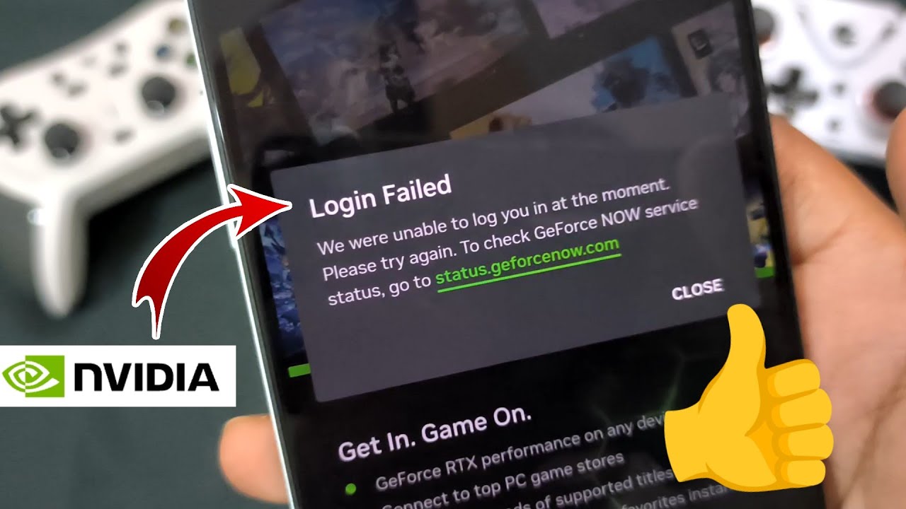 starhub geforce now login unsuccessful