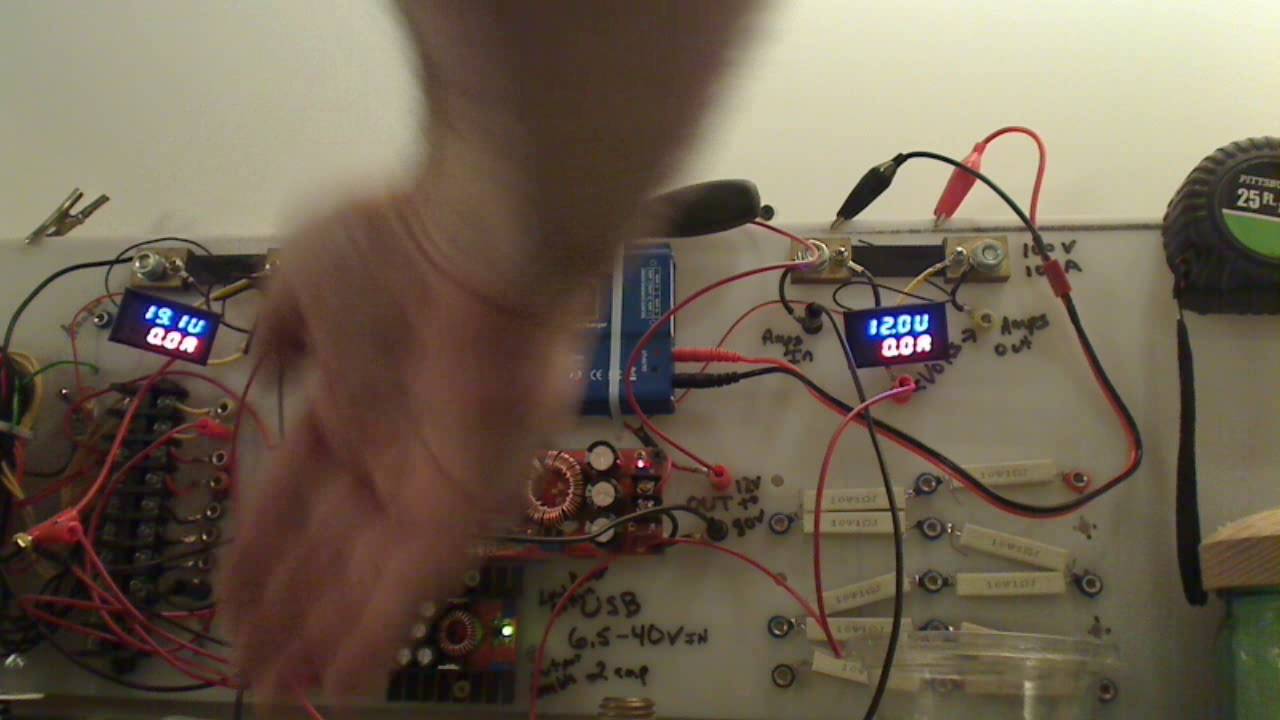 DC to DC Buck converter experiment YouTube
