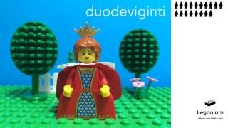 Latin Numbers 1 To 100 Lego Audio Disco