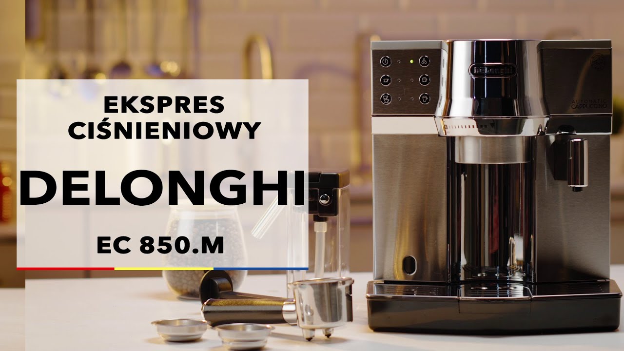 Ekspres ciśnieniowy DeLonghi EC 850.M - dane techniczne - RTV EURO AGD ...