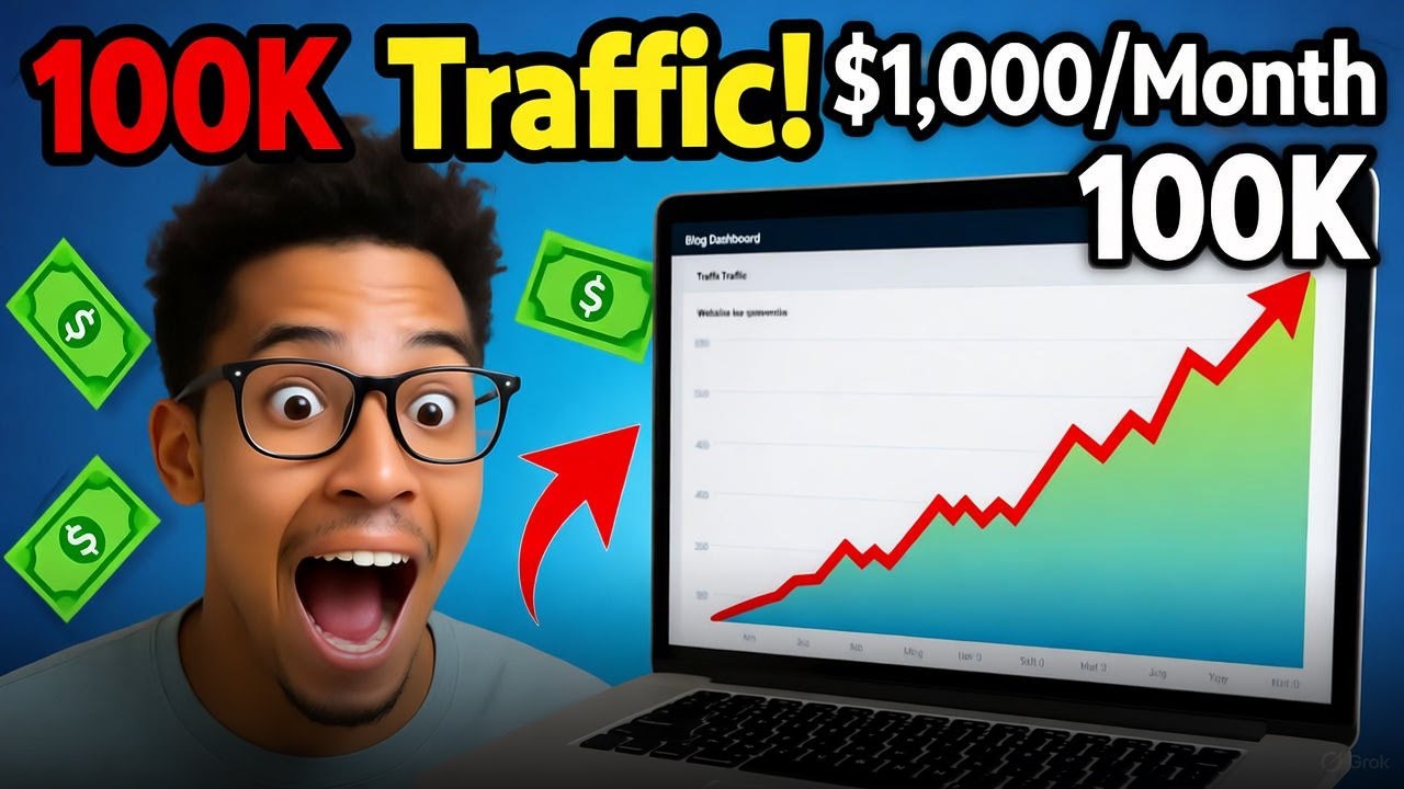 5 Powerful Tips for Successful Blogging 🚀 | Get 100K Daily Traffic & Earn $1000+/Month 